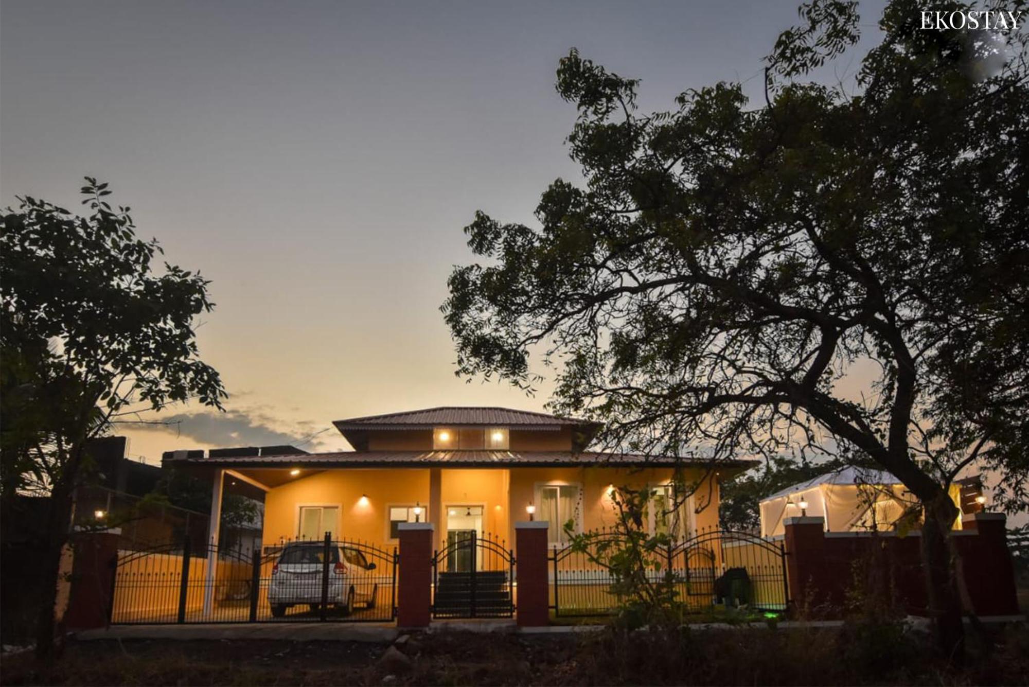Ekostay - Pinewood Villa Alībāg Ngoại thất bức ảnh